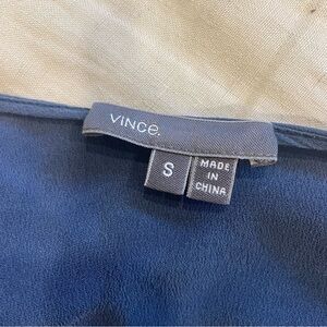 Vince silk Blue shift dress